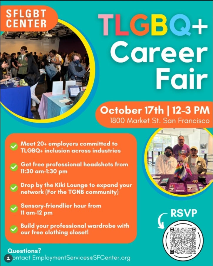 The TLGBQ+ Career Fair is Back!