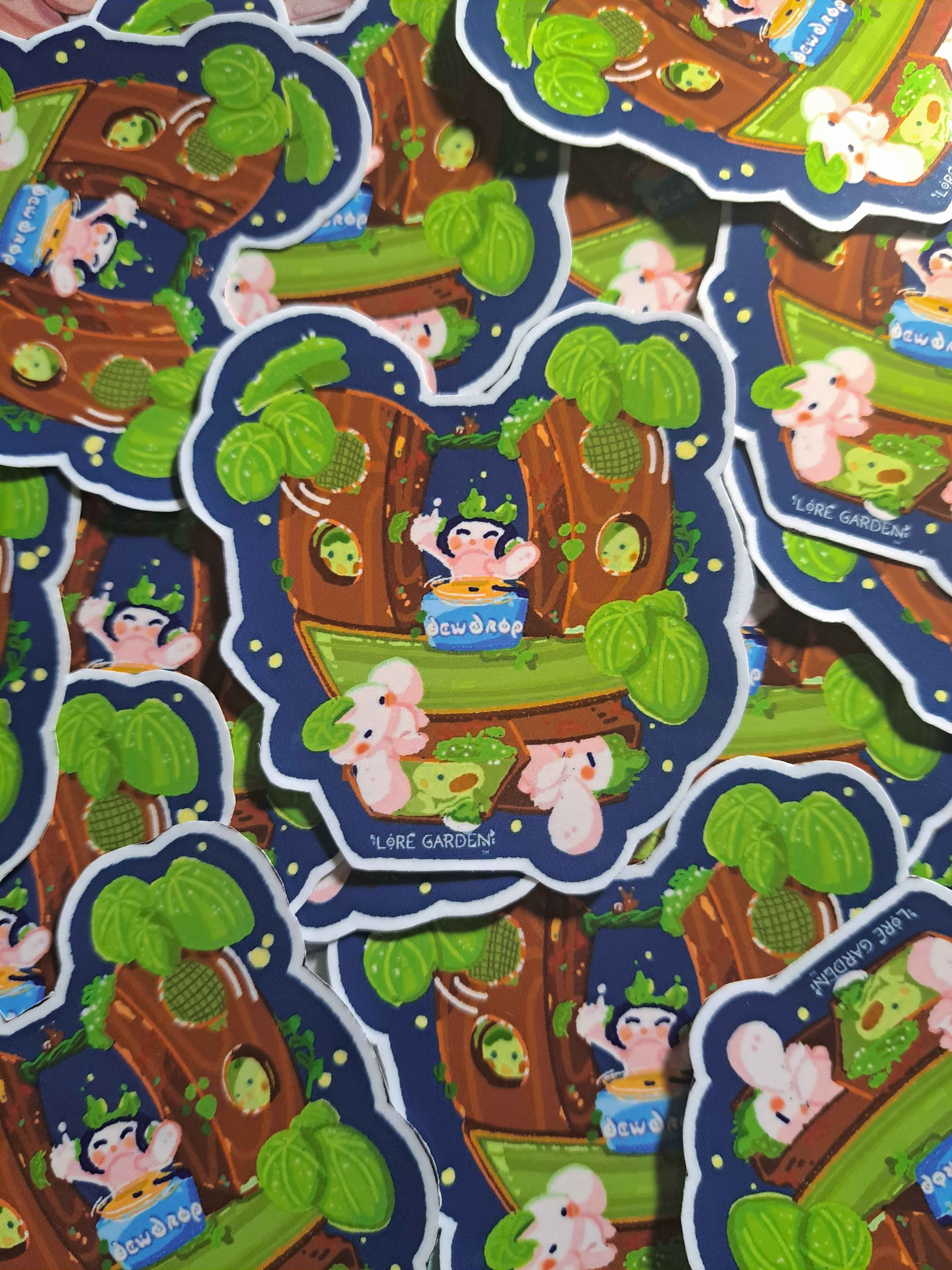 DJ Dew Sticker