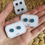 Thumbnail: Wooden earrings "Hepatica"