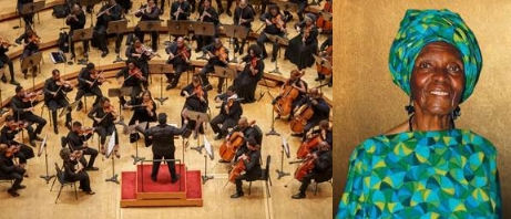 Photo Credit: Todd Rosenberg, Gateways Festival Orchestra | Armenta Hummings Dumisani, Gateways’ Founder and Pianist