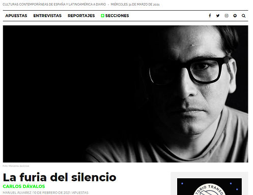 Creación de imágen para Carlos Dávalos – marca personal / escritor | Mari Jaszczuk