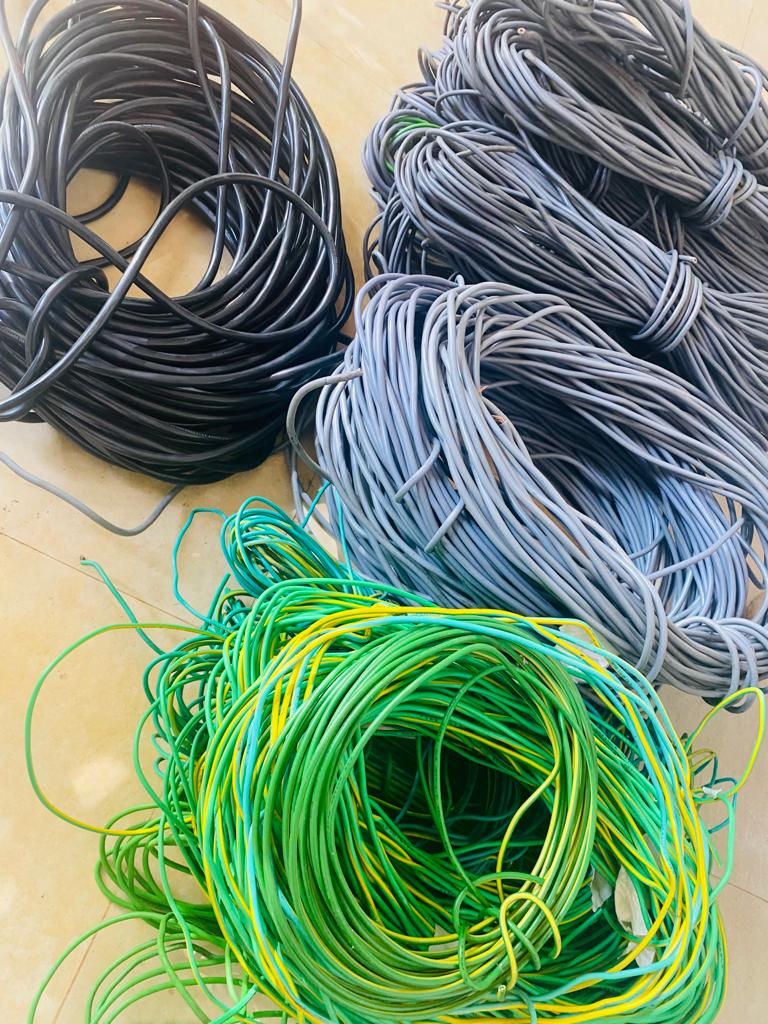 At  WIRE HOME. 