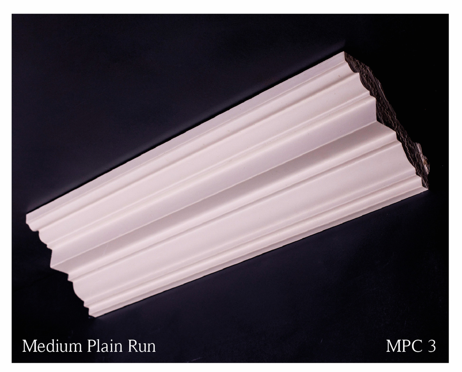 Medium Plain Run per 3m length