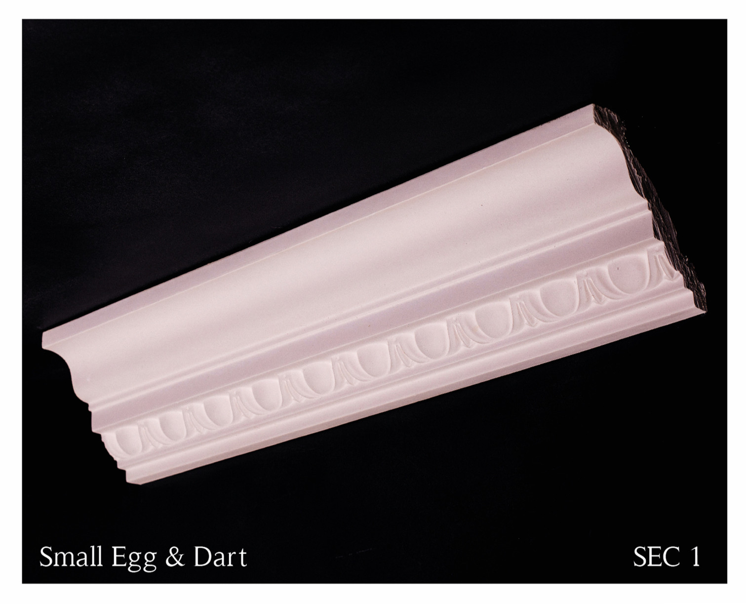 Small Egg & Dart per 3m length