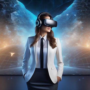 85-beautiful-young-businesswoman-wearing-headphones-and-vr-full-body-wearing-business-suit