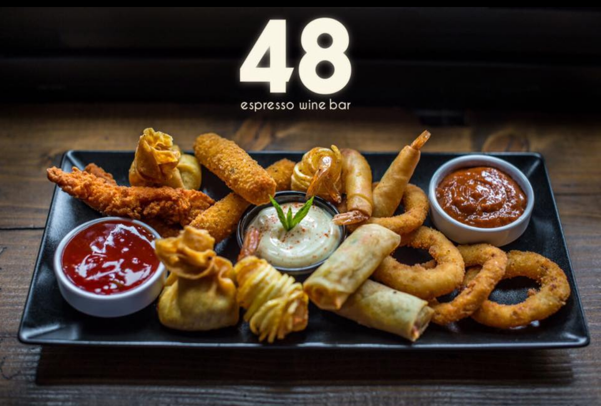 Arranged Food and Objects