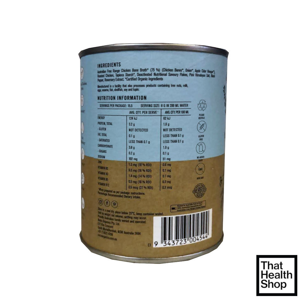 Thumbnail: Nutra Organics Chicken Bone Broth Homestyle Original (125g)