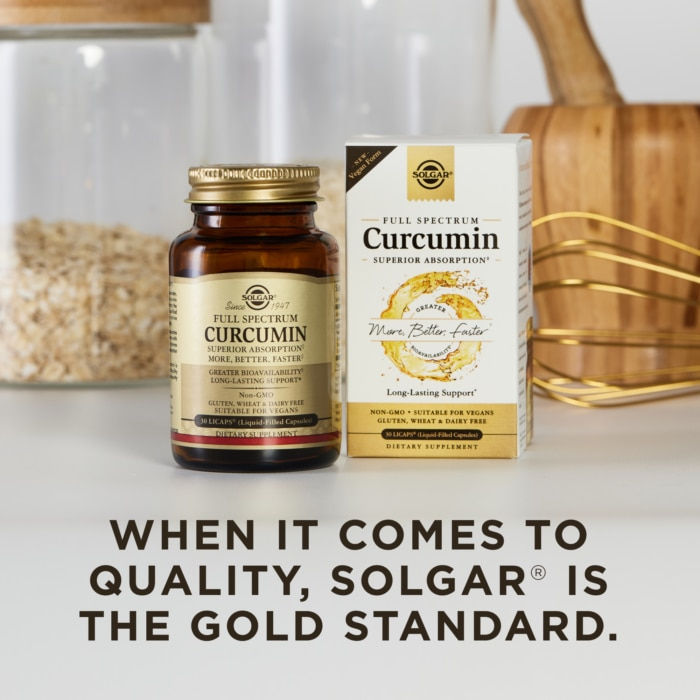 Thumbnail: Solgar full spectrum curcumin, 90 Licaps