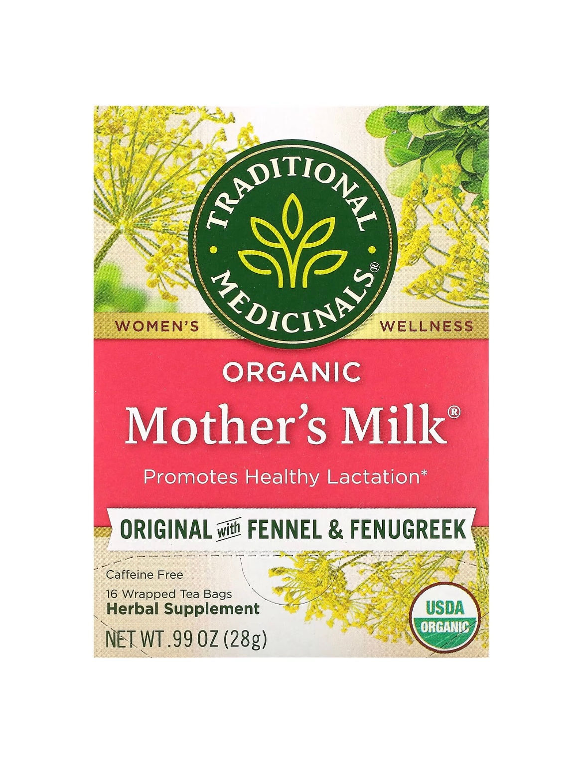 Traditional Medicinals Mother’s Milk Tea(16 teabags)