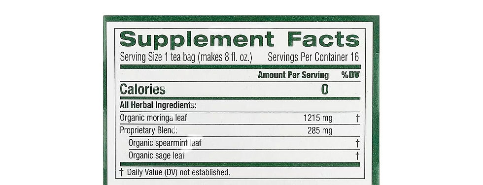 Thumbnail: Traditional Medicinals, Organic Moringa, (16 teabags)