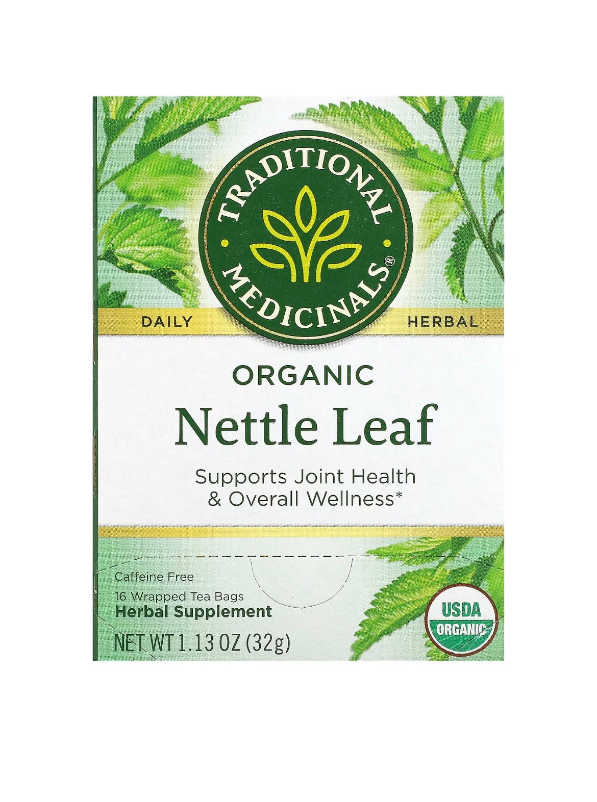 Traditional medicinals Organic Nettle Leaf Tea (16 teabags)