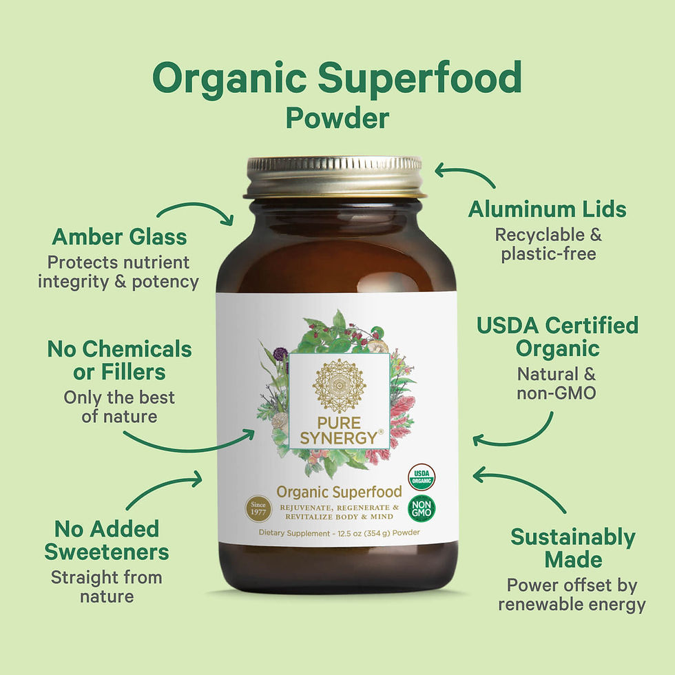 Thumbnail: Pure Synergy® Organic Superfood — 12.5 oz Powder