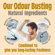 Thumbnail: Amber & Sandalwood Natural Roll-On Deodorant, 75ML