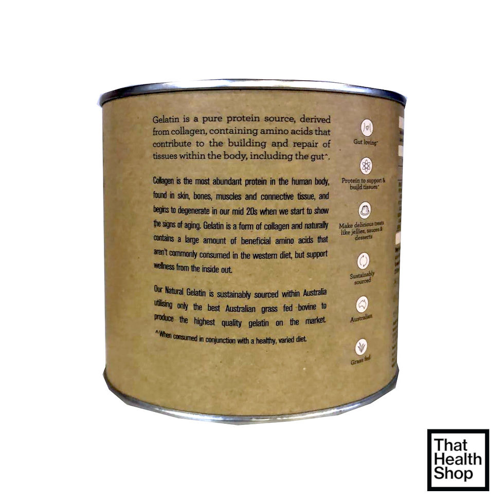 Thumbnail: Nutra Organics Natural Gelatin (250g)