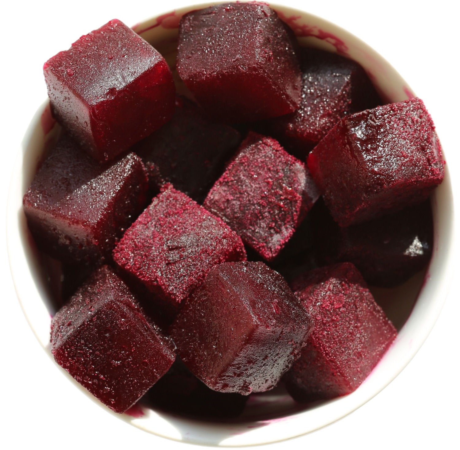 קוביות מיץ סלק סחוט מוקפאות 1 ק"ג