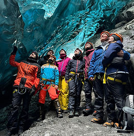 Ice cave tour