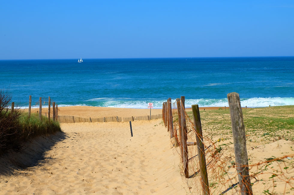 plage de l'océan Hossegor