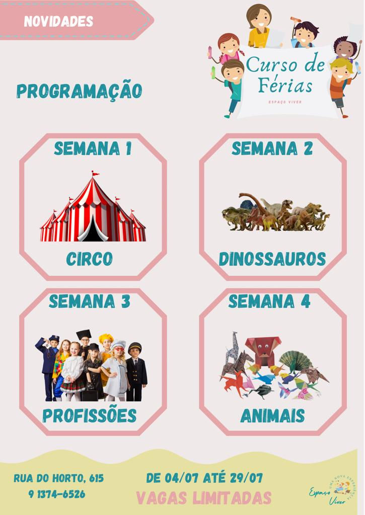 Curso de Férias