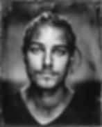 Tintypeportrait von einem Mann