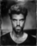 Tintypeportrait von einem Mann