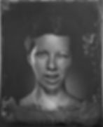 Tintypeportrait von einer Frau