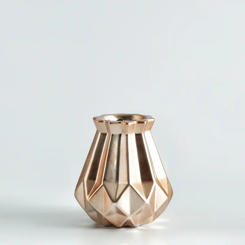 Thumbnail: Nordic Porcelain Matte Ceramic Vase | Modern Sculptural Decor