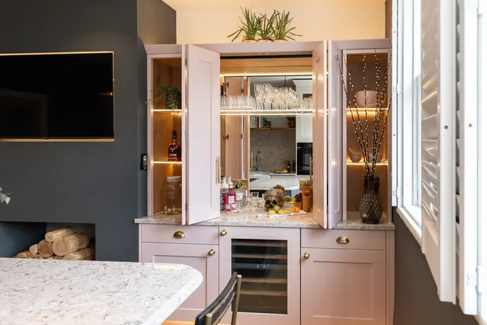 Home Bar Cabinet 