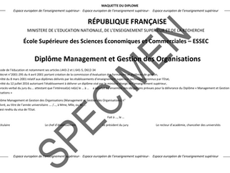 Le M.G.O. a désormais le grade de Master