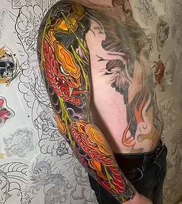 Tattoo serpent japonais.webp