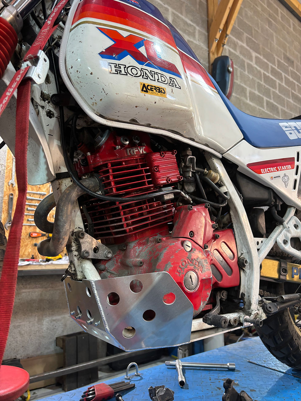 Thumbnail: Sabot moteur Honda XL600LM