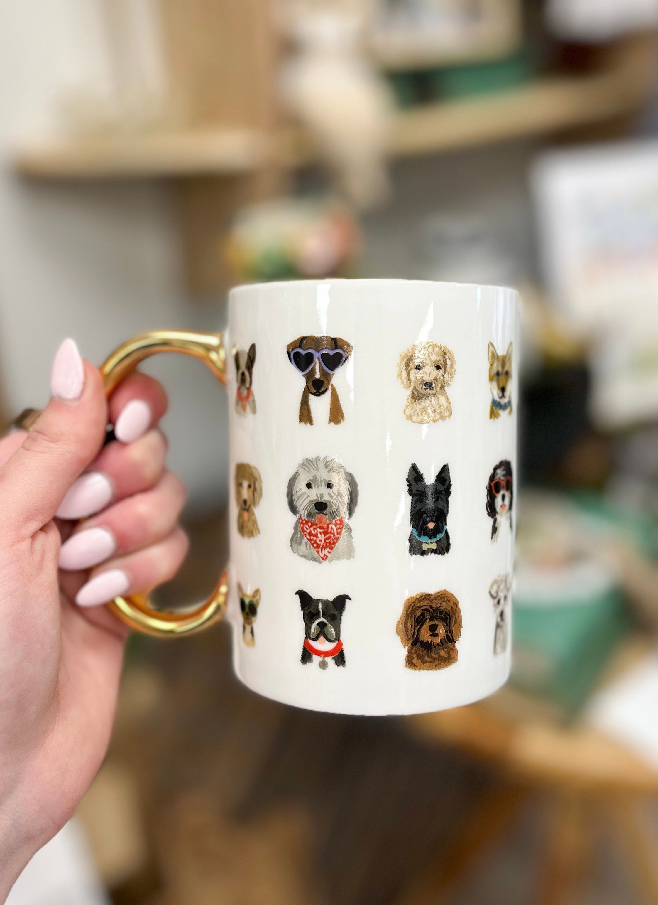 Dog Days Porcelain Mug