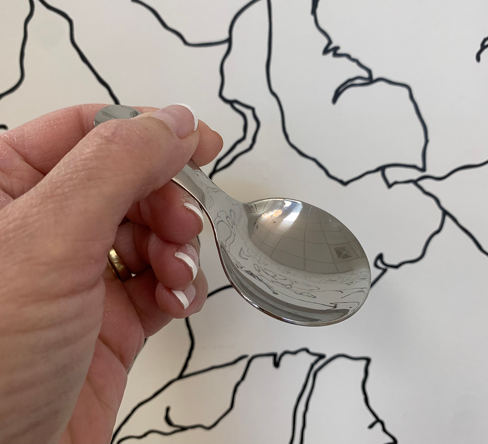 Thumbnail: Stainless Steel Short Handle Spoon