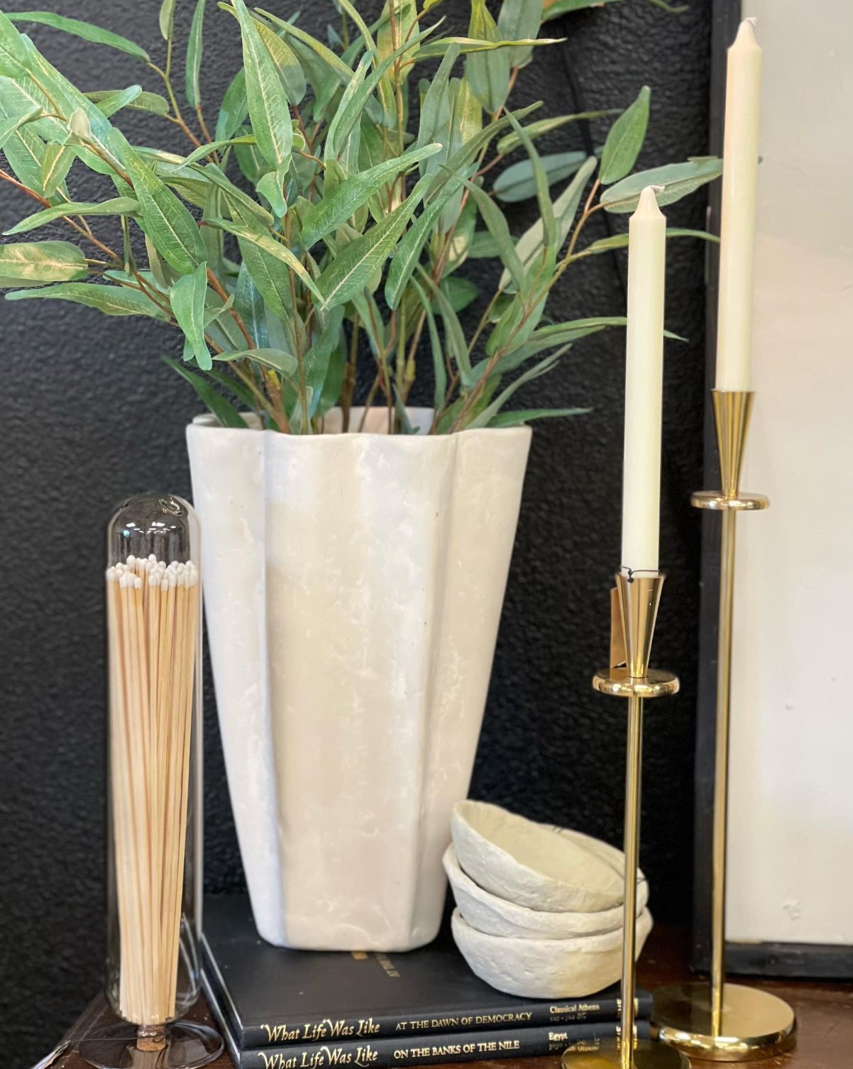 Tiny Paper Mache Bowl