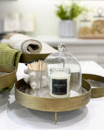 Eight oh Six 6.5 oz. Candle | Best Selling Candle | oddsandendslbk