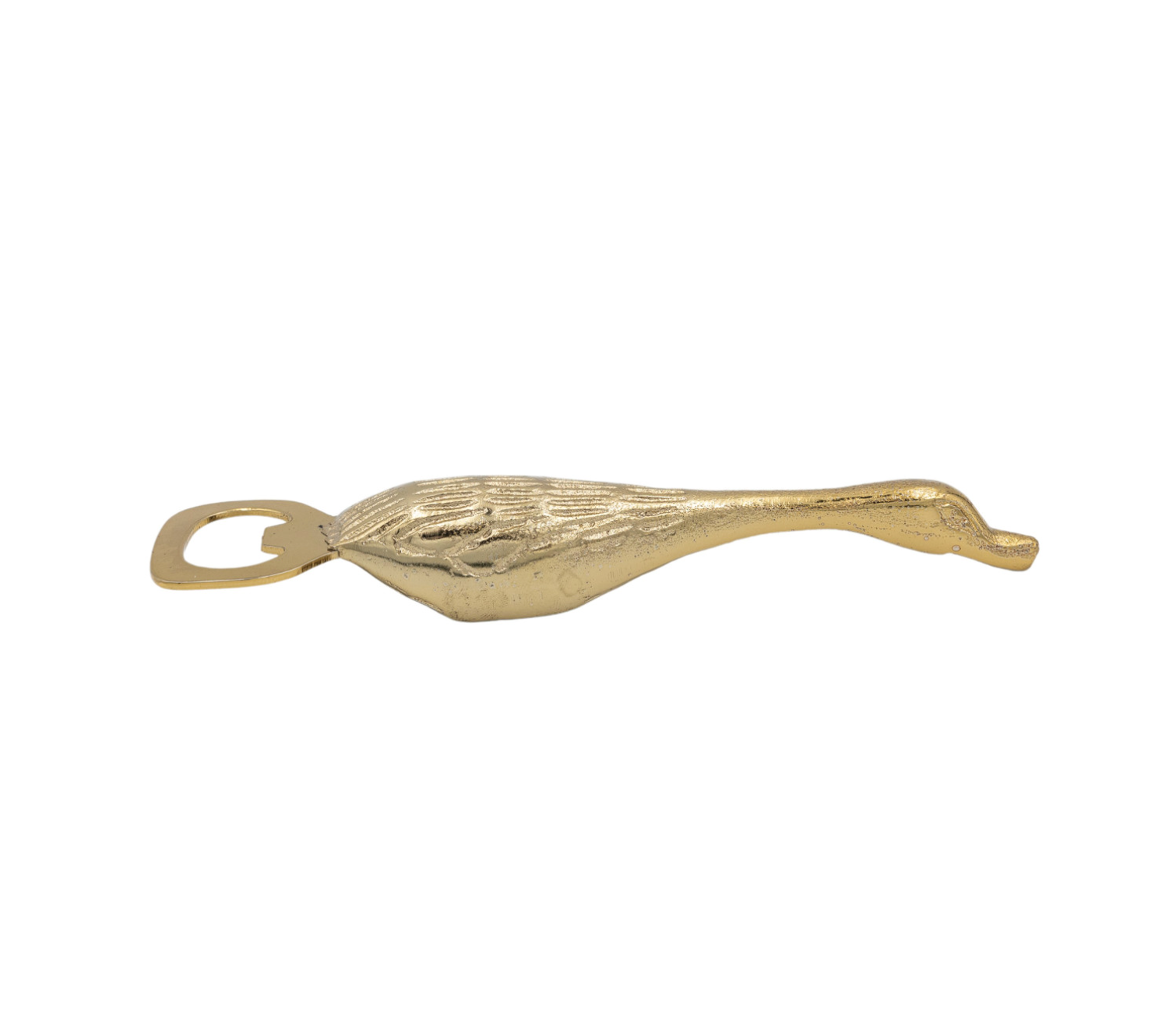 Cast Aluminum & Stainless Steel Duck Shaped Bottle Opener