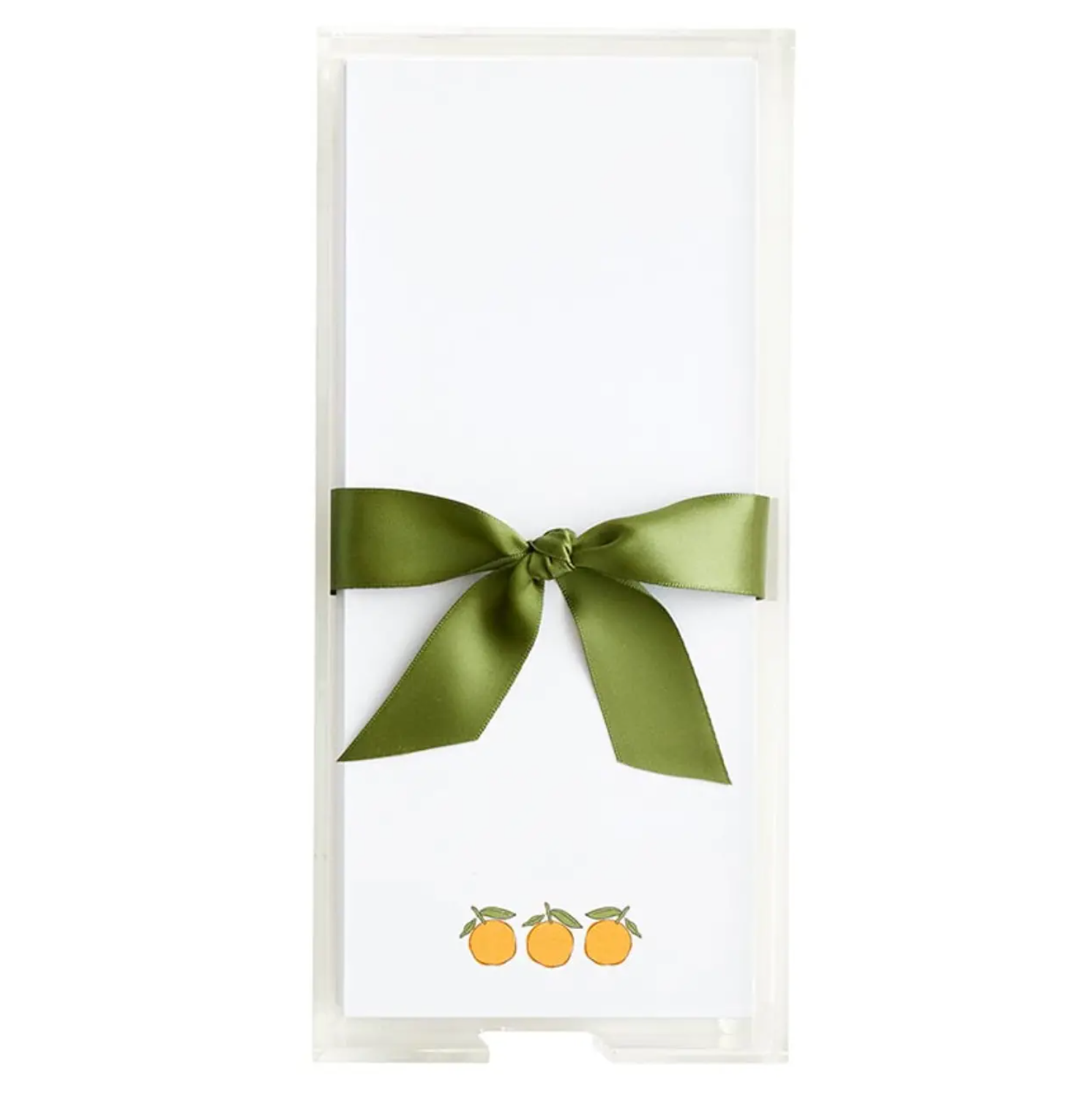 Citrus Notepad in Acrylic Base