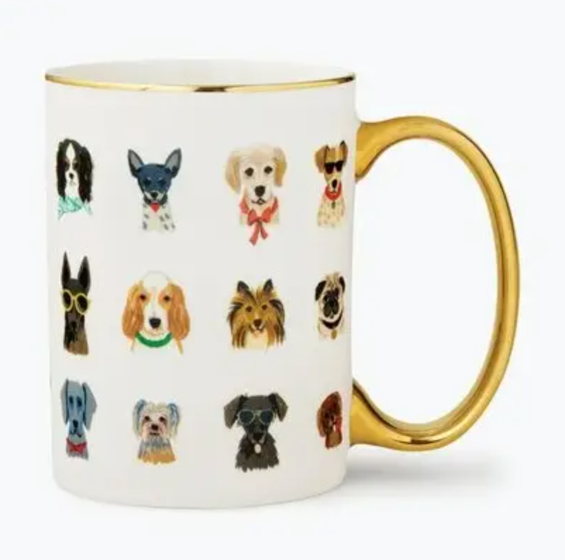 Thumbnail: Dog Days Porcelain Mug