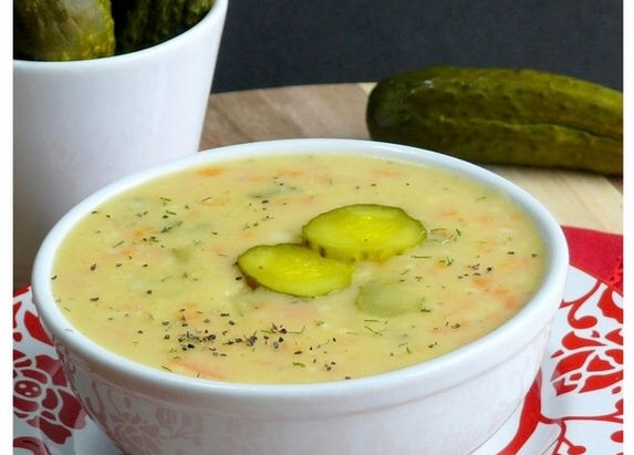 Dill Pickle Soup