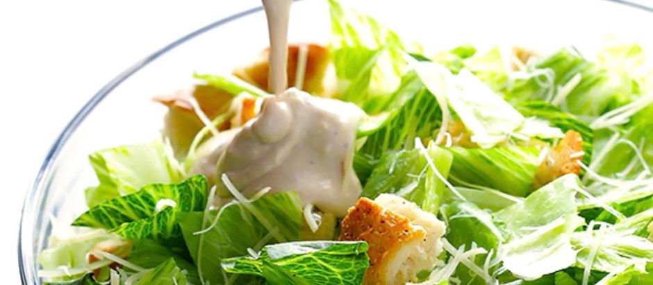 Caesar Dressing with Greek Yogurt