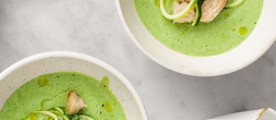 Zucchini Basil Soup