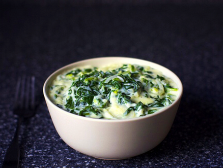 Creamed Chard with Green Onions