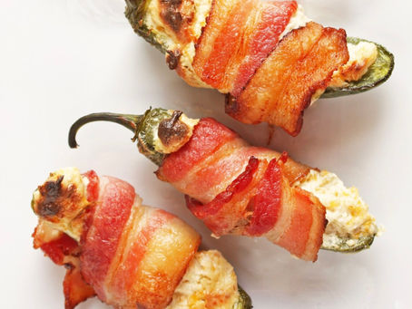 BACON WRAPPED STUFFED JALAPENOS