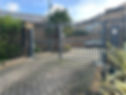 Automatic gates at Millenium No 2 property
