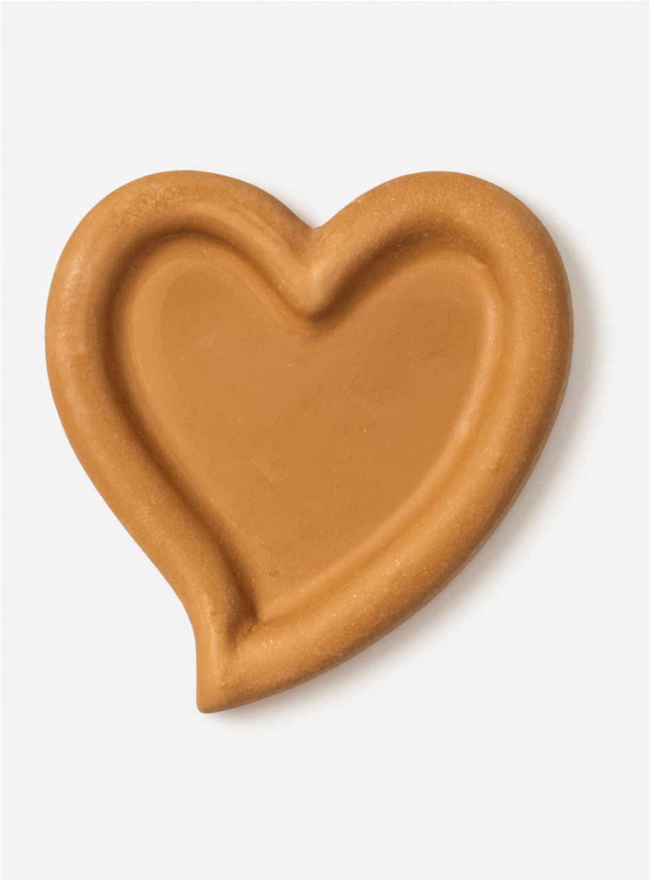 Warm Clay Heart Dish