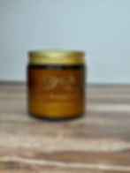 Amber Candle jar