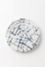 Thumbnail: Navy Splatter Round Coasters