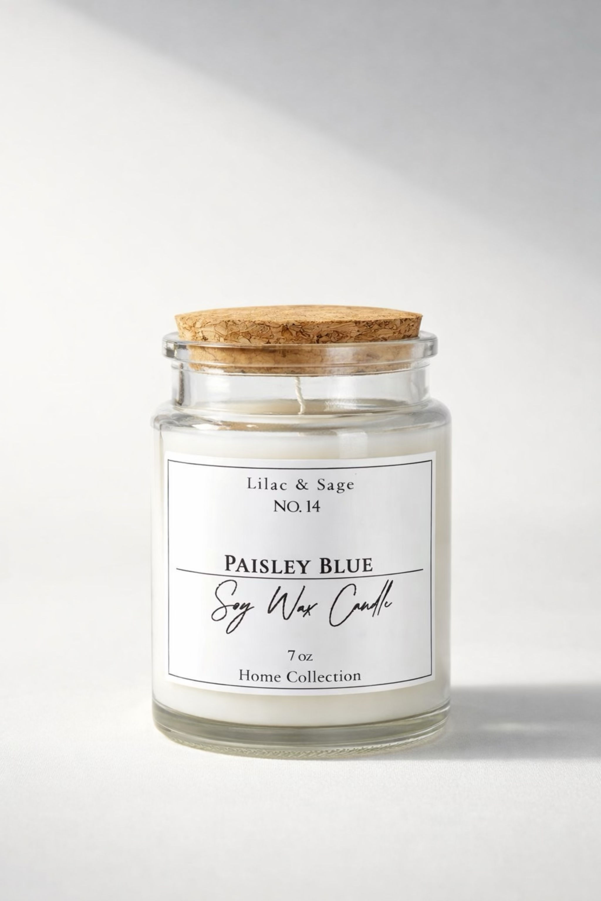 glass candle