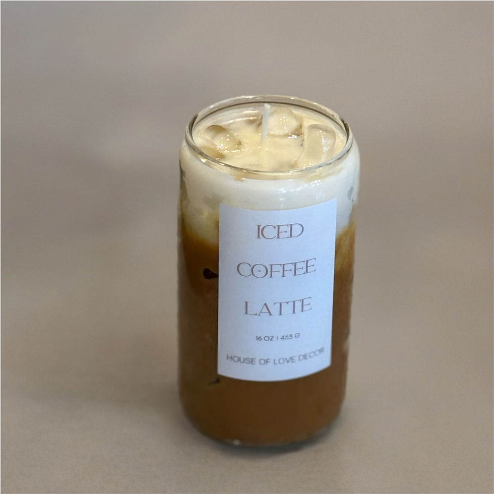 Iced Coffee Soy Candle