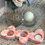 Thumbnail: Marbled Blush Heart Tealight Holder Trio