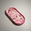 Thumbnail: Pink & Gold Marble Oval Tray